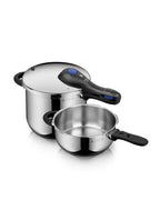 WMF Perfect Plus Pressure Cooker Set, 2-piece, 6.5L & 3.0L