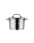 WMF Mini High Casserole With Lid 14cm 1.3 Liters 0.6KG Cromargan