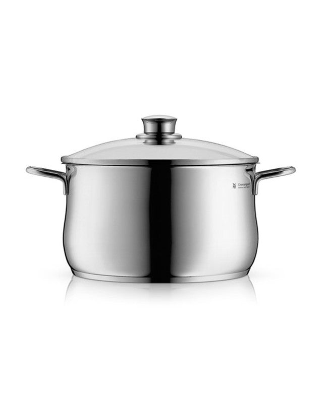 WMF Diadem Plus High casserole with lid 20cm 3.3L Stainless Steel