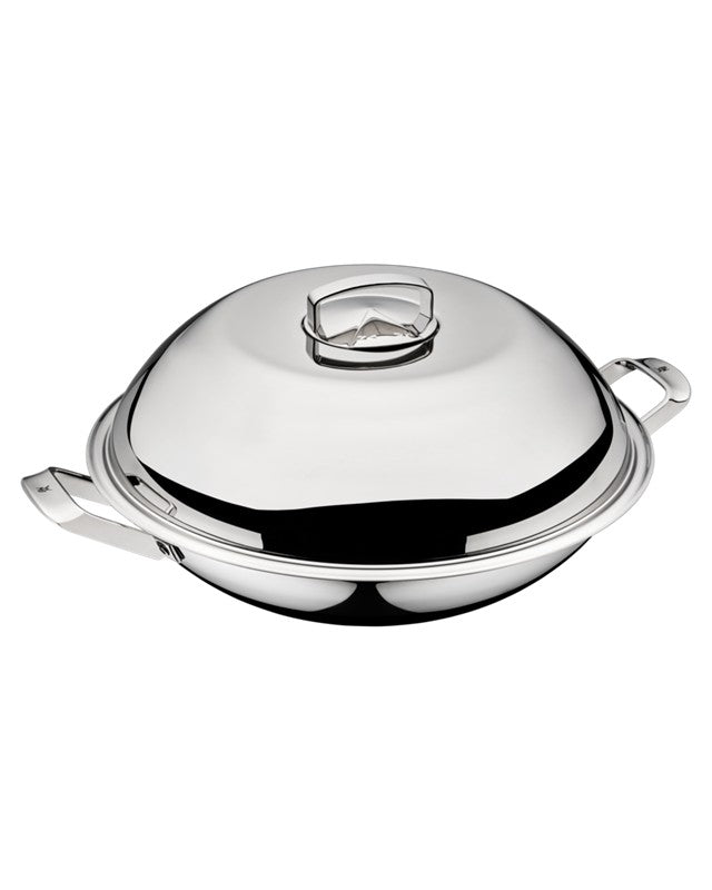 WMF Multiply Wok Set 32cm Stainless Steel 0.35KG