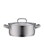 WMF Gourmet Plus Low Casserole With Lid 24cm 4.1Liters 2.57KG