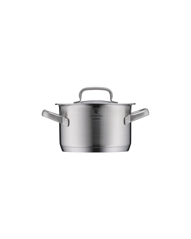 WMF Gourmet Plus High Casserole With Lid 16cm 2L 1.48KG