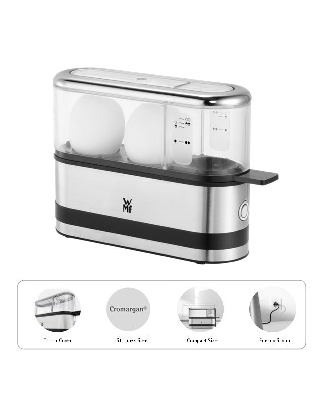 WMF KITCHENminis Two-Egg Boiler Grey 250W 925Grams