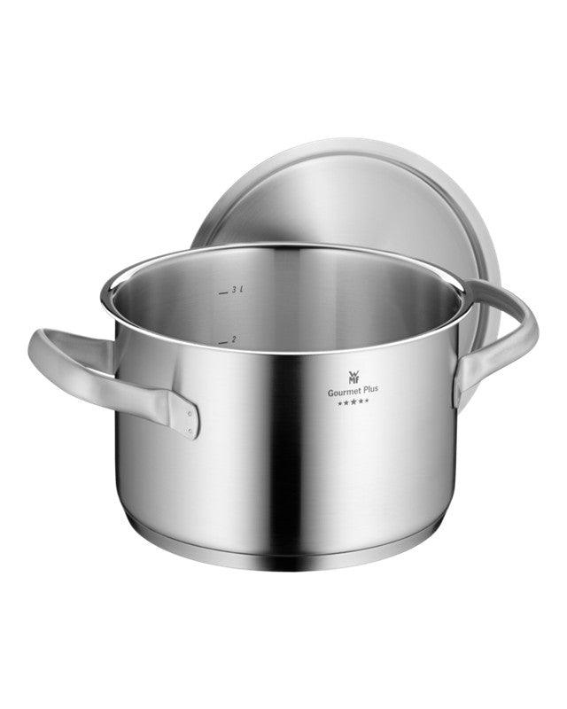 WMF Gourmet Plus High Casserole With Lid 24cm 5.7L