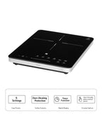 WMF KULT X Mono Induction Hob Black 2100W 1.05KG