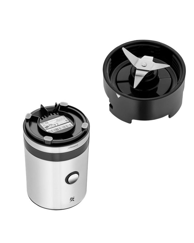 WMF KITCHENminis Smoothie-To-Go Silver 300W 0.6Liters Tritan
