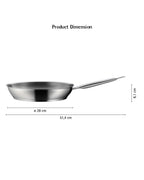 WMF Gourmet Plus Frying Pan 28cm Stainless Steel 3.7Liters