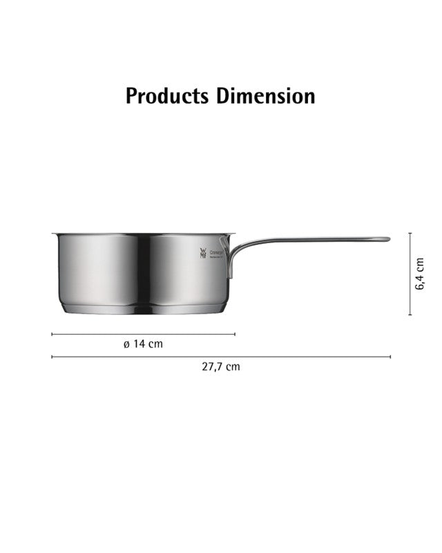 WMF Mini Saucepan, 14cm Stainless Steel 0.9L