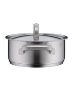 WMF Gourmet Plus Low Casserole With Lid 24cm 4.1Liters 2.57KG