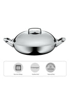 WMF Multiply Wok Set 32cm Stainless Steel 0.35KG