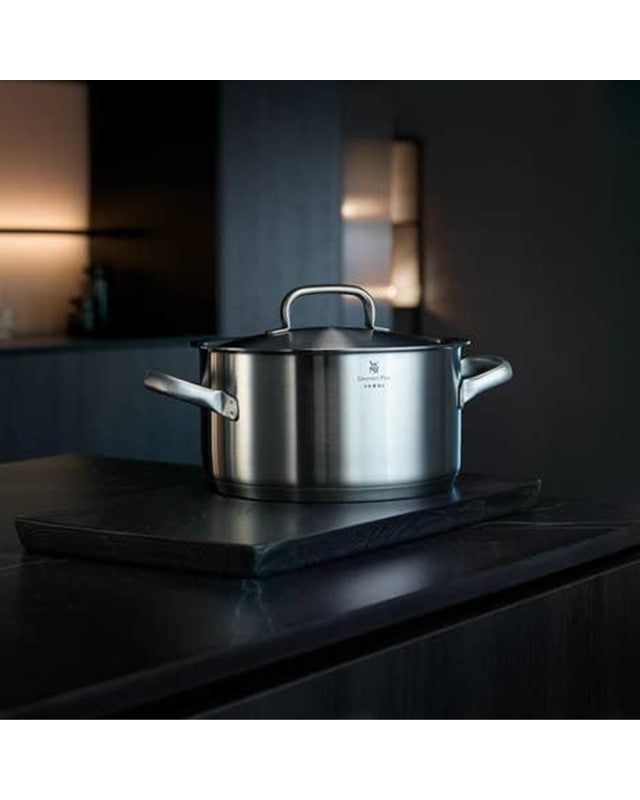 WMF Gourmet Plus High Casserole With Lid 24cm 5.7L