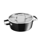WMF Fusiontec Aromatic Low Casserole Black 22cm 3.1L
