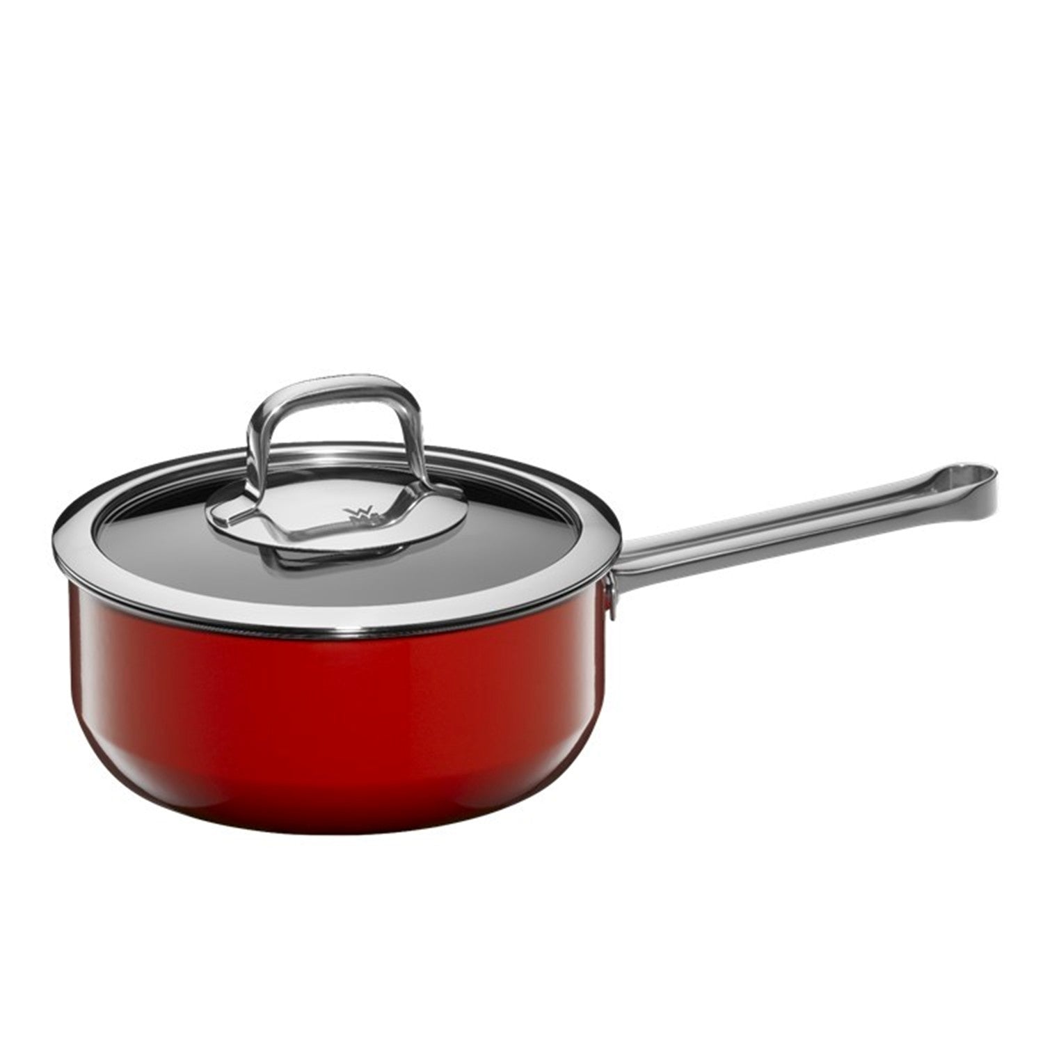 WMF Fusiontec Compact Red Saucepan With Lid 18cm