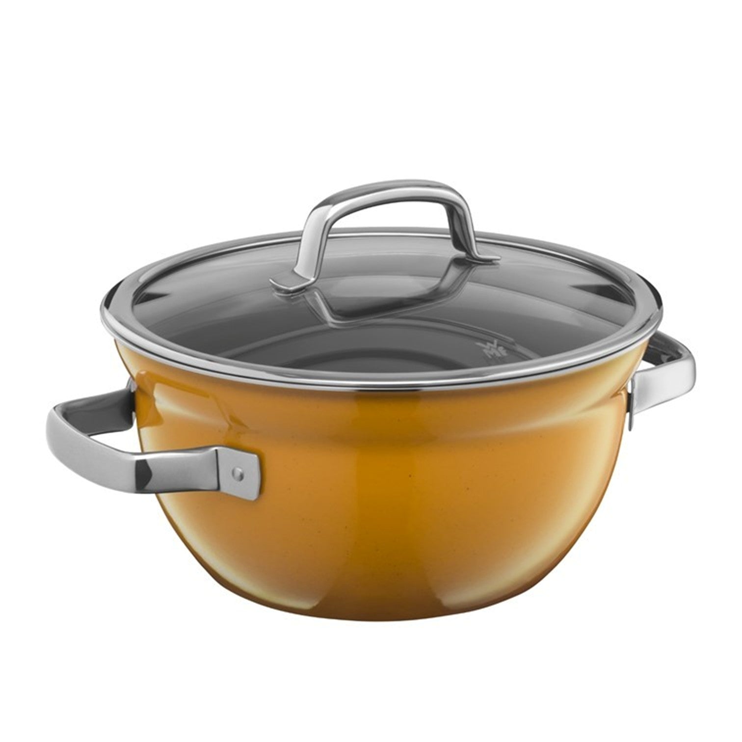 WMF Fusiontec Cooking Bowl Yellow with lid 24cm 4L