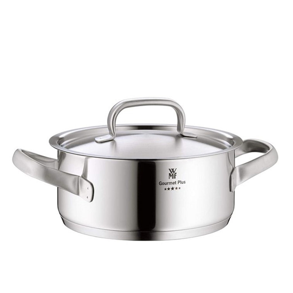 WMF Gourmet Plus Low Casserole With Lid 24cm 4.1Liters 2.57KG