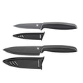 WMF Touch Kitchen Knife Set 2pieces - Black, Lasting & Special Blade Steel , 1879086100