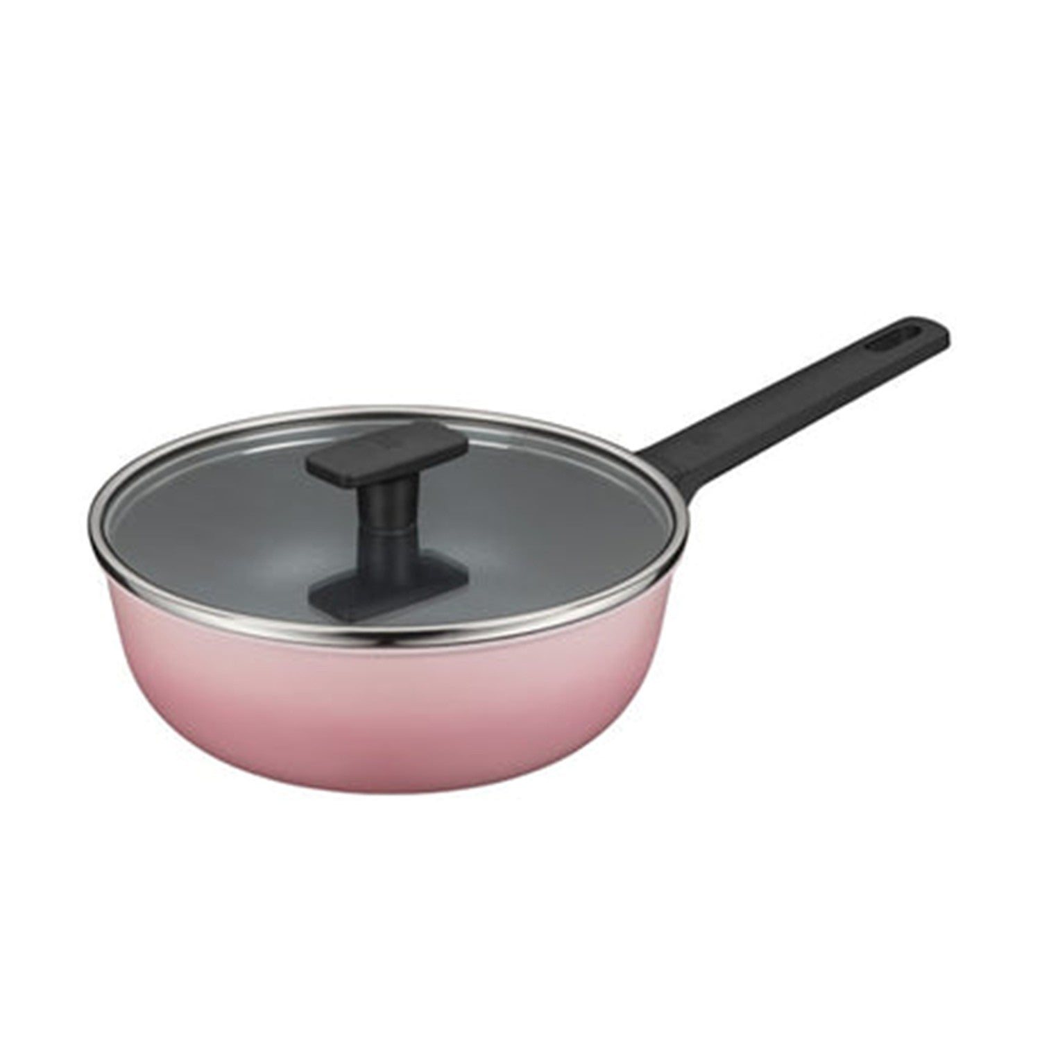 WMF Colorido Rose Pink Frying Pan 26cm / Wokpan 24cm / 30cm with Glass Lid