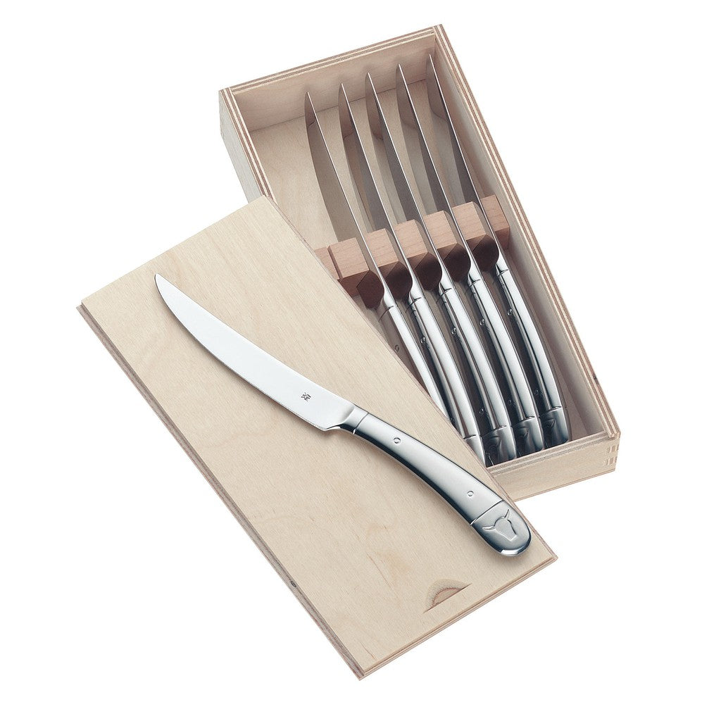 WMF Steak knives Bullshead 6 pieces