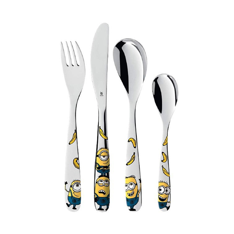 WMF Minions Kids Cutlery Set 4-Pcs Stainless Steel