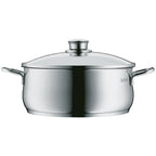 WMF Diadem Plus Low Casserole With Lid 24cm 4.5L 2.04KG