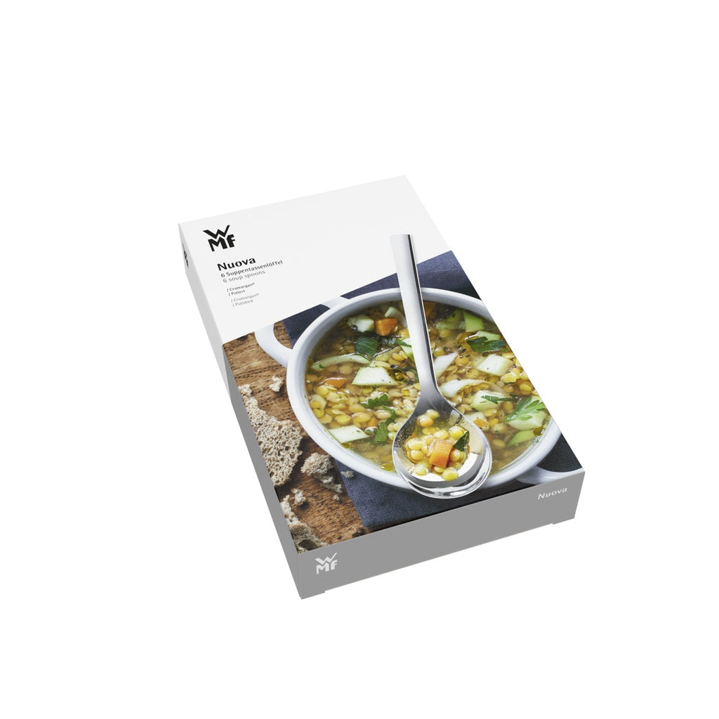 WMF Nuova Soup spoons 6 pieces