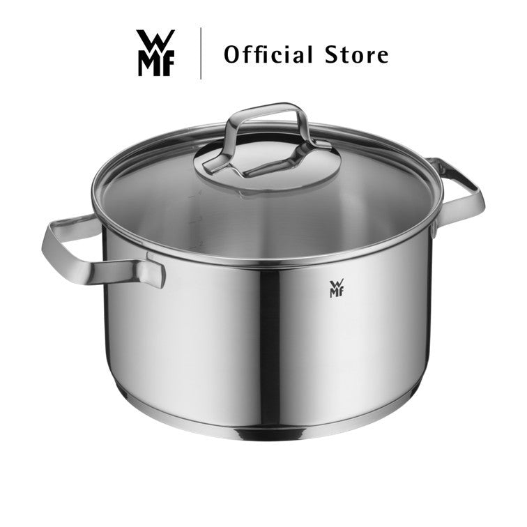 WMF High Casserole With Glass Lid, 24cm