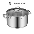WMF High Casserole With Glass Lid, 24cm
