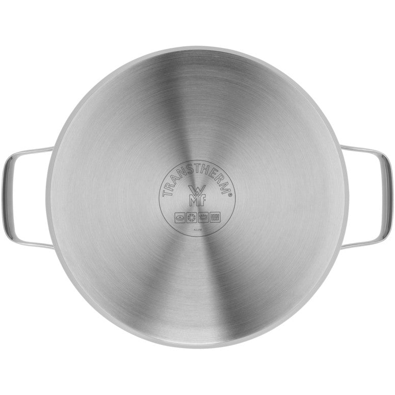 WMF High Casserole With Glass Lid, 24cm