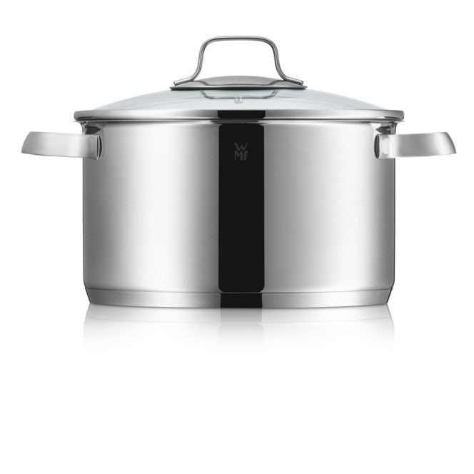 WMF High Casserole With Glass Lid, 24cm
