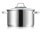 WMF High Casserole With Glass Lid, 24cm