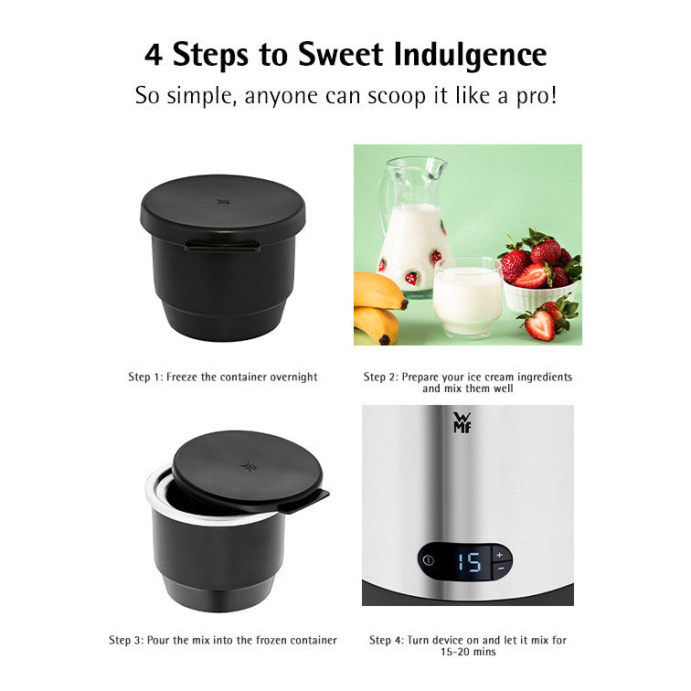 WMF KITCHENminis 3-in-1 Ice Cream Maker