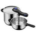 WMF Perfect Plus Pressure Cooker Set, 2-piece, 6.5L & 3.0L