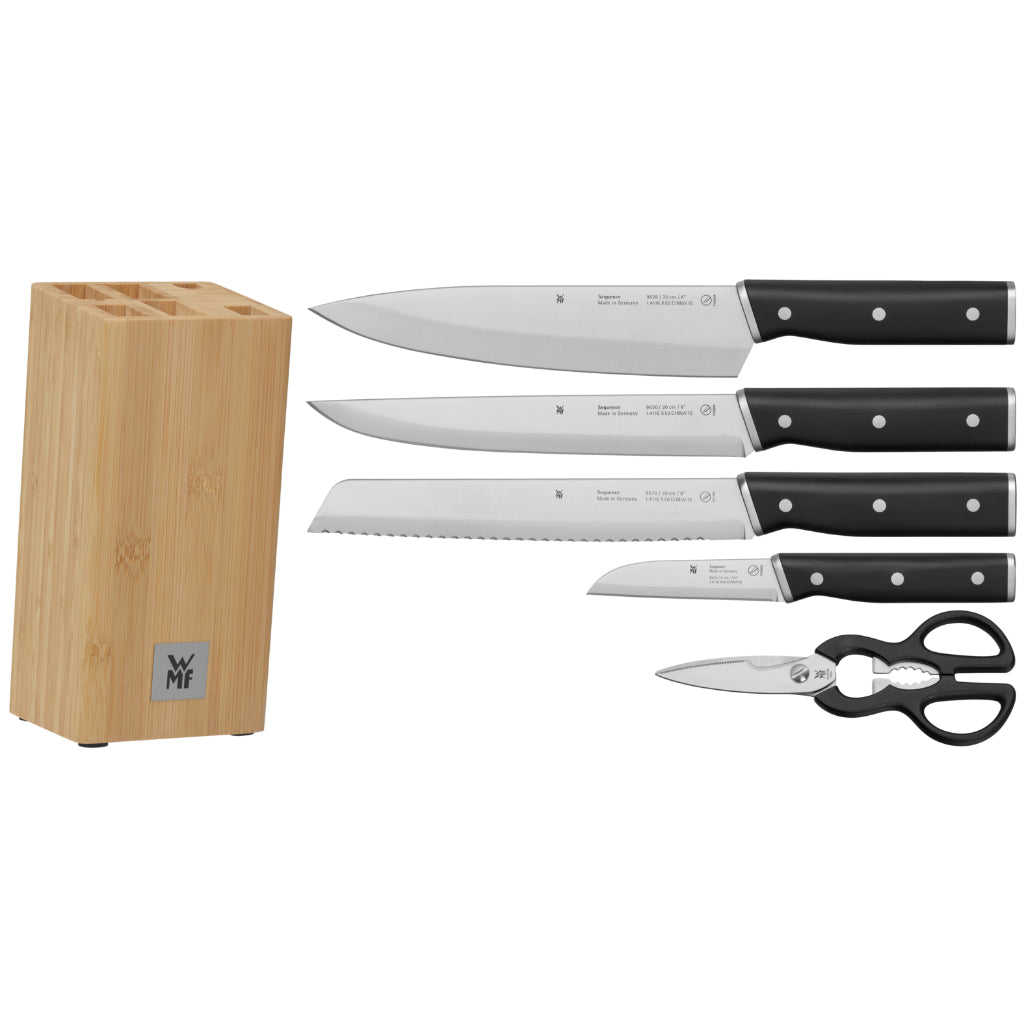 WMF Sequence Knife Block Set, 6-piece