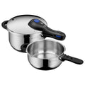 WMF Perfect Plus Pressure Cooker Set, 2-piece, 4.5L & 3.0L