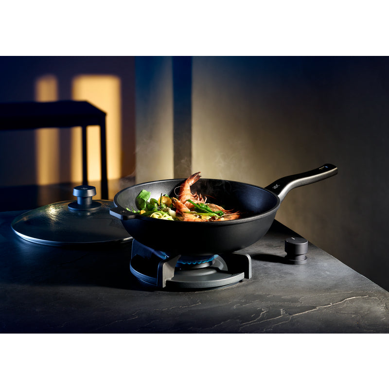 WMF PermaDur Premium Wok with lid, 30cm