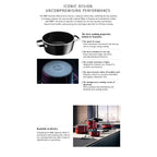 WMF Fusiontec Cooking Bowl Red with lid 24cm 4L