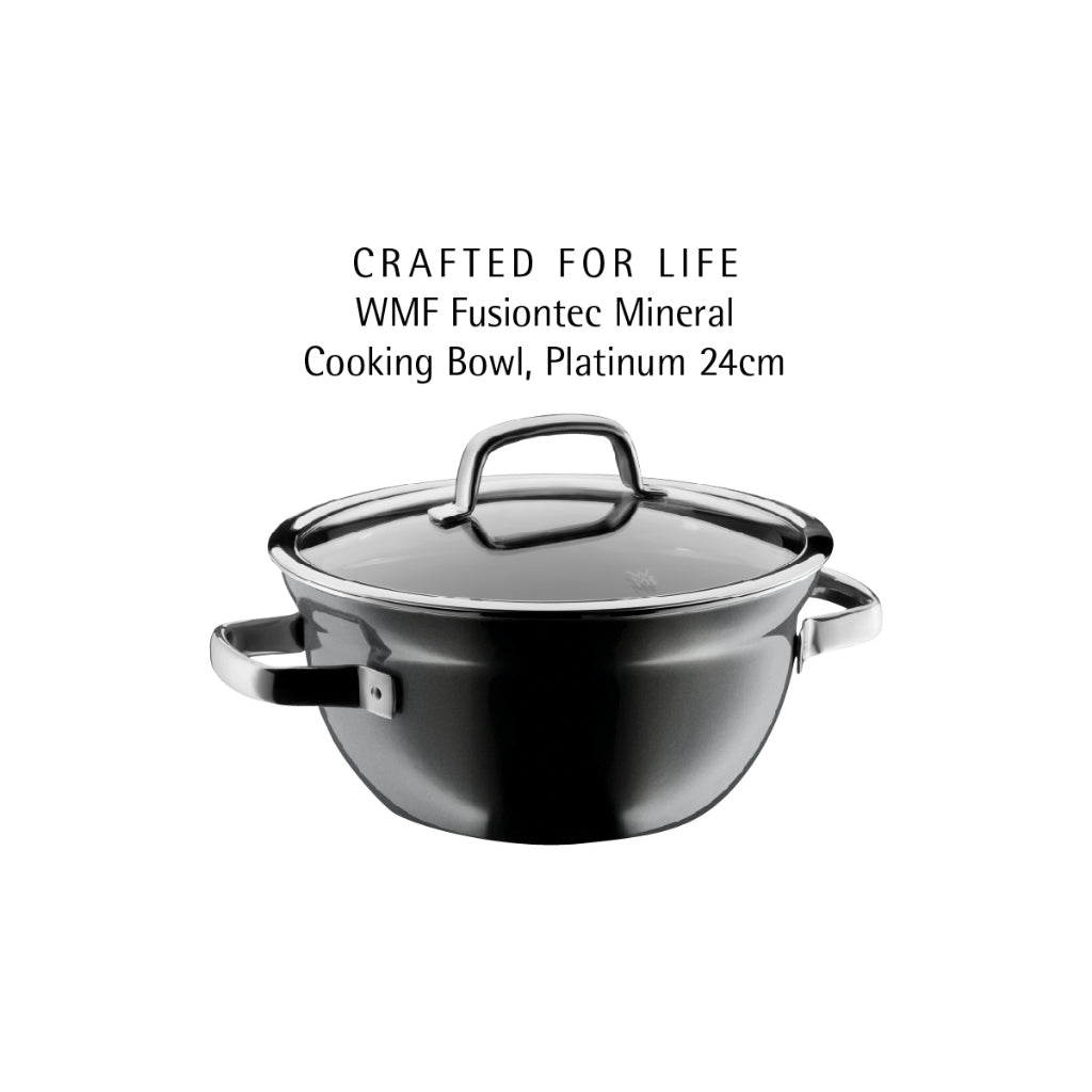 WMF Fusiontec Cooking bowl, Platinum 24cm