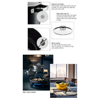 WMF Fusiontec Cooking Bowl Red with lid 20cm 2.3L