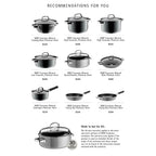 WMF Fusiontec Round Roaster Platinum with lid 28cm Platinum