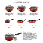 WMF Fusiontec Saucepan With Lid Red 16cm 1.3L