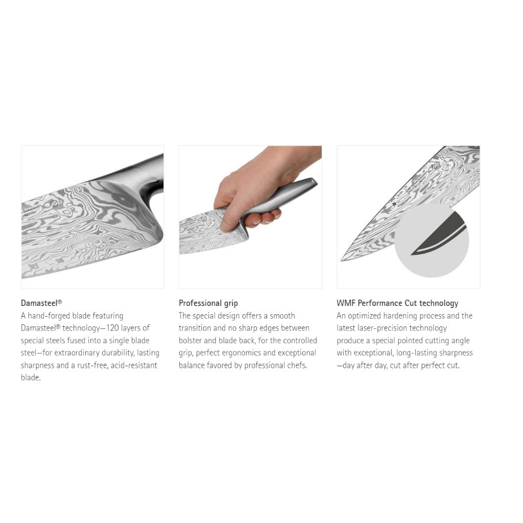 WMF Chef's Edition Damasteel Utility knife 10cm