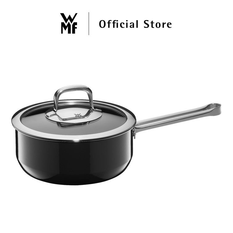 WMF Fusiontec Compact Black Saucepan With Lid 18cm 1.8Liters