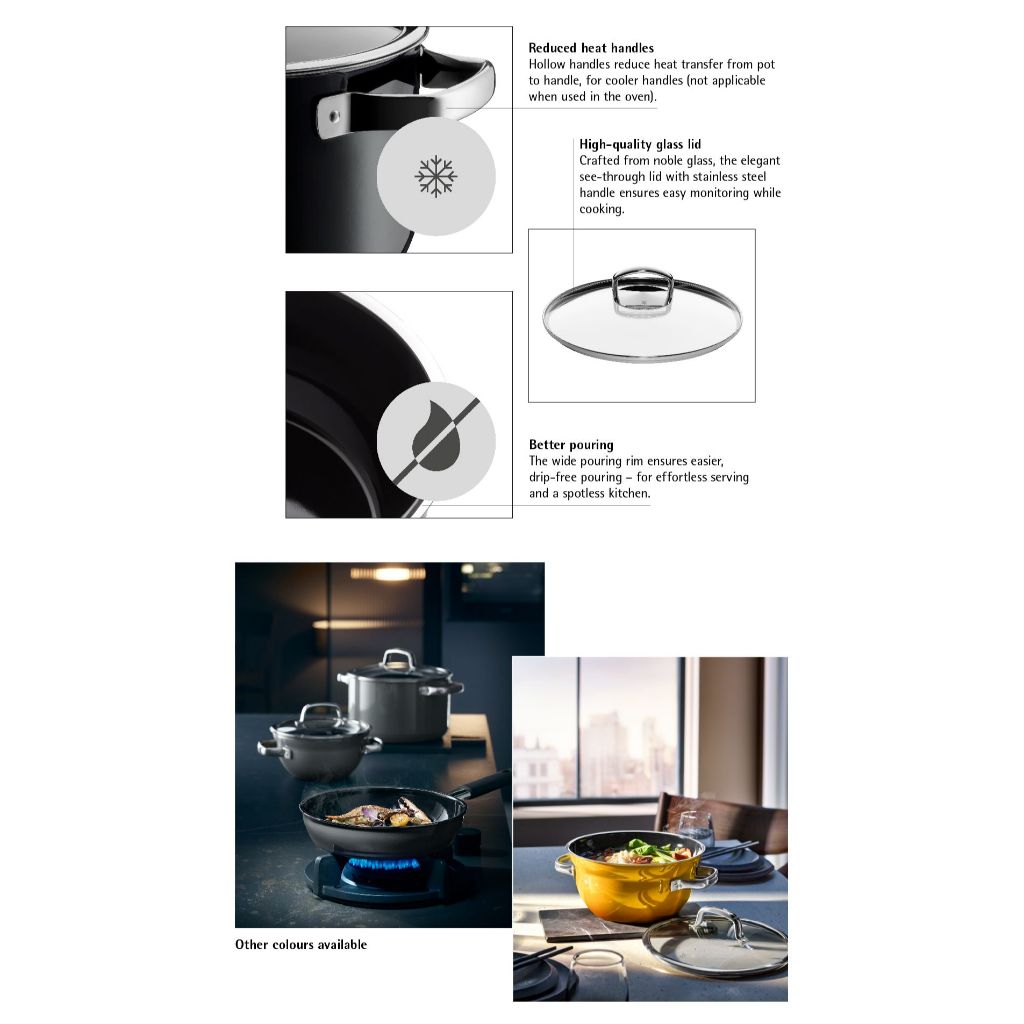 WMF Fusiontec Frying Pan Red 28cm