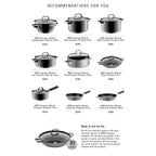 WMF Fusiontec Wok Platinum with lid 36cm 7L