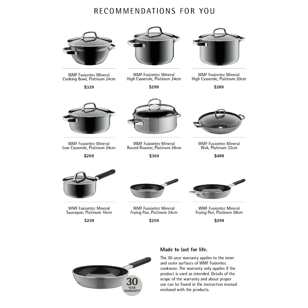 WMF Fusiontec Frying Pan Platinum 24cm
