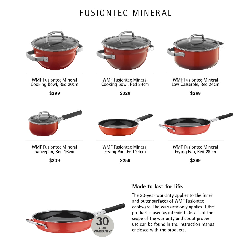 WMF Fusiontec Frying Pan Red 28cm