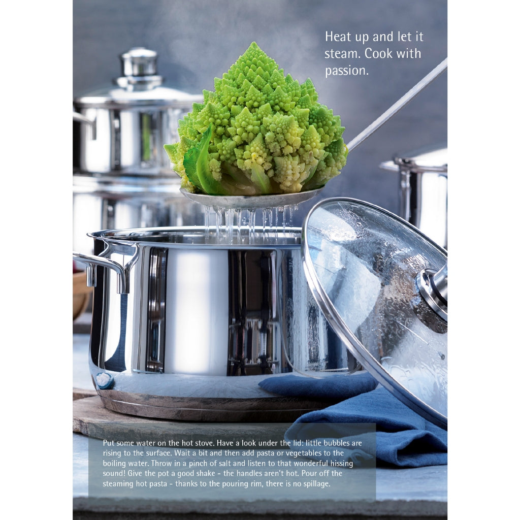 WMF Fusiontec High Casserole Platinum 20cm 3.7L