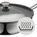 WMF Wokpan With Glass Lid, 30cm 0792336040