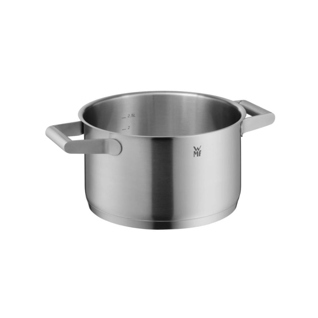 WMF Comfort Line High Casserole With Glass Lid, 16cm / 20cm / 24cm