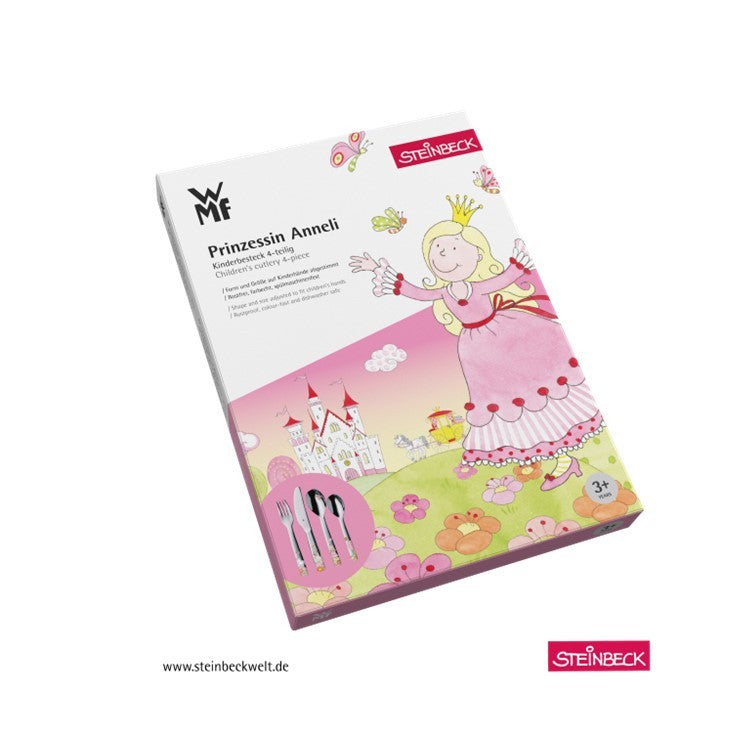 WMF Prinzessin Anneli Kids Cutlery Set, 4-piece 1294176040